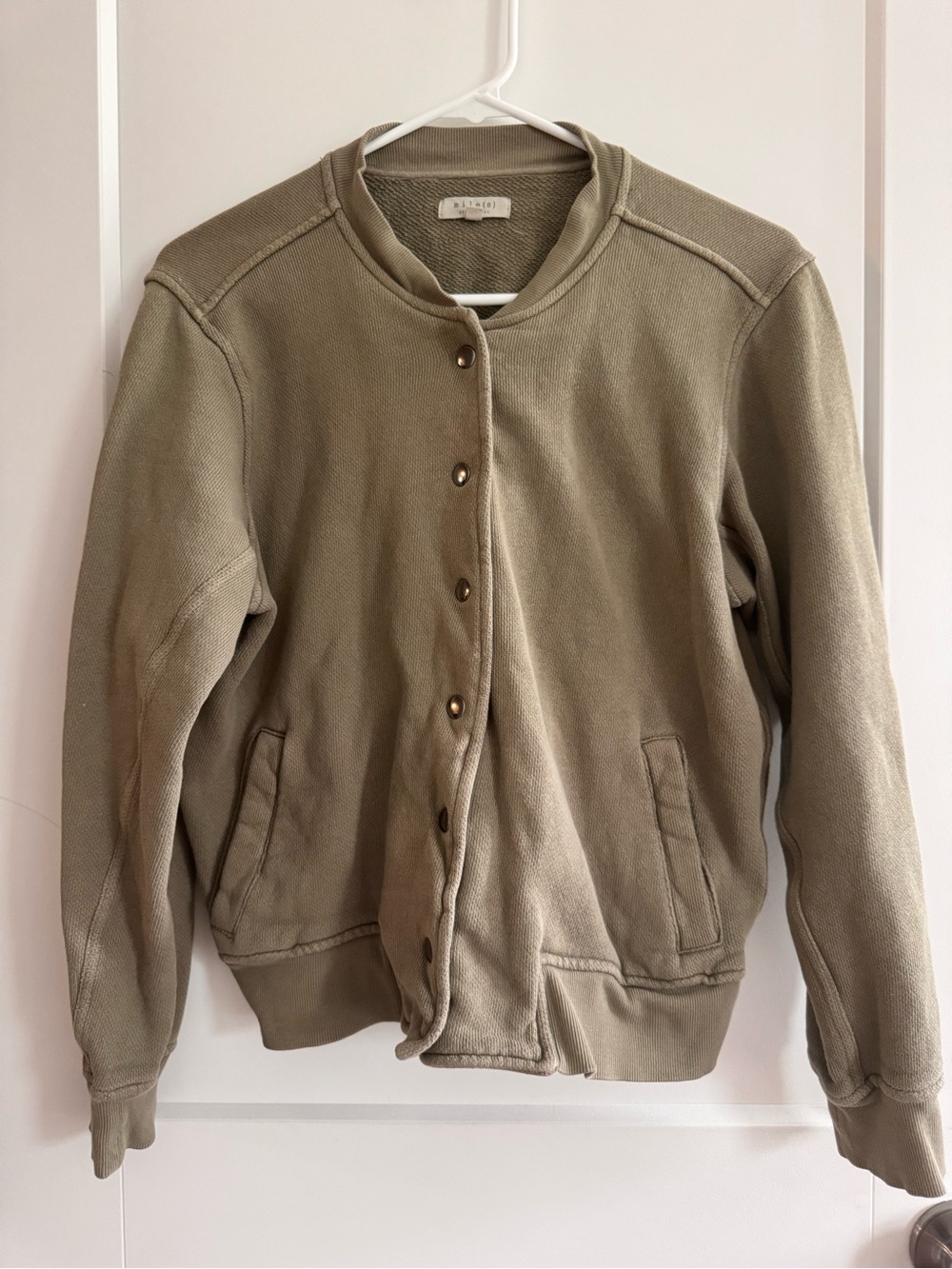 Madewell Women’s Jacket 100% Cotton Bomber Jacket